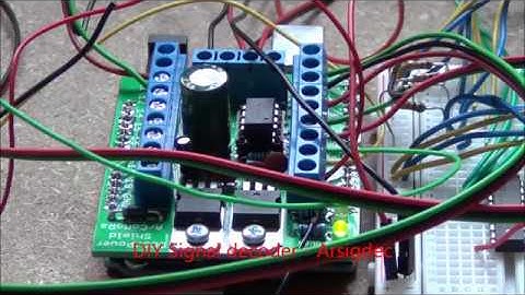 Arsigdec, signal decoder installation in Rocrail