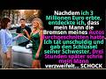 Ich erbte 3 Mio.💶: Mein Mann schnitt die Bremsen🚗 – Schlüssel an seine Schwester...🔑🤫