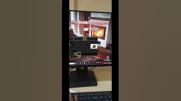 Short Keys For Shutdown the Computer  #viralshorts  #shortvideo  #howto #shortkey #viral #viralvideo
