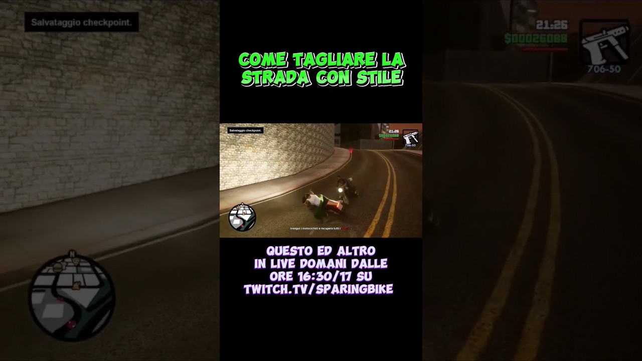 Tagliare la strada con stile 