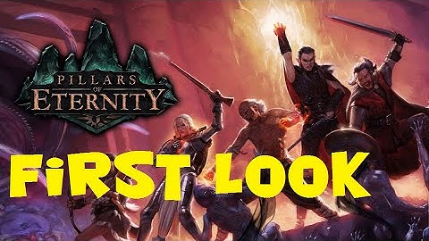 Pillars of Eternity - Intro Gameplay Part 1