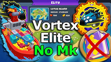Vortex Elite Tutorial || No Monkey Knowledge || Lotus Island (BTD6)