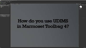 How to use UDIMs in Marmoset Toolbag 4?