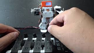 【二足歩行ロボット】自作ロボット MIDIコントローラで制御【電子工作】