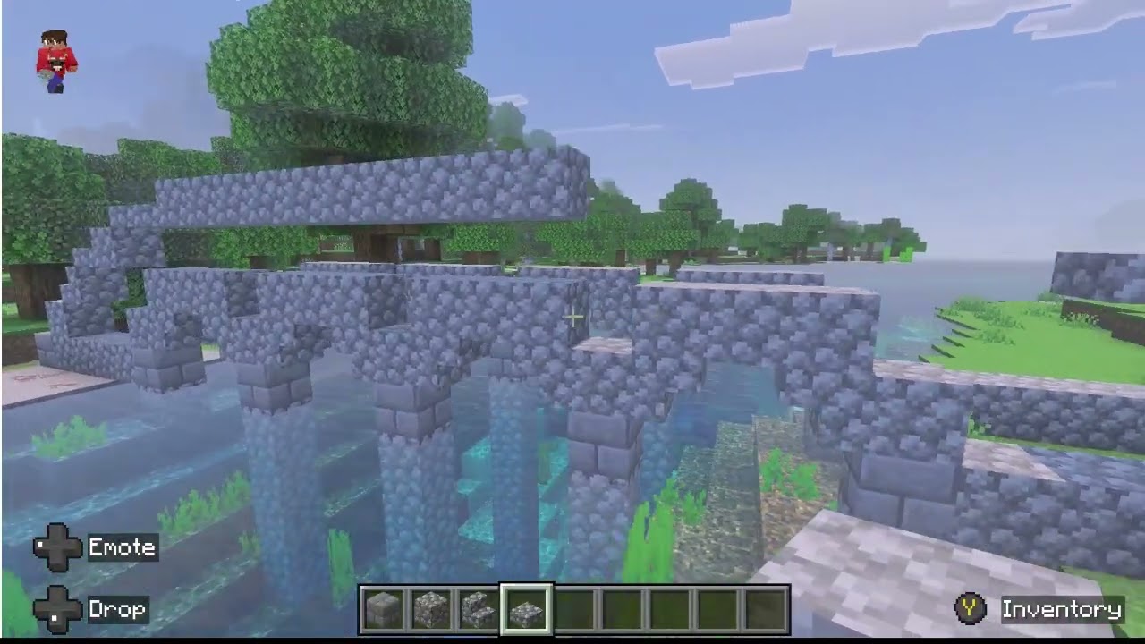 Building a Medieval Minecraft Bridge tutorial