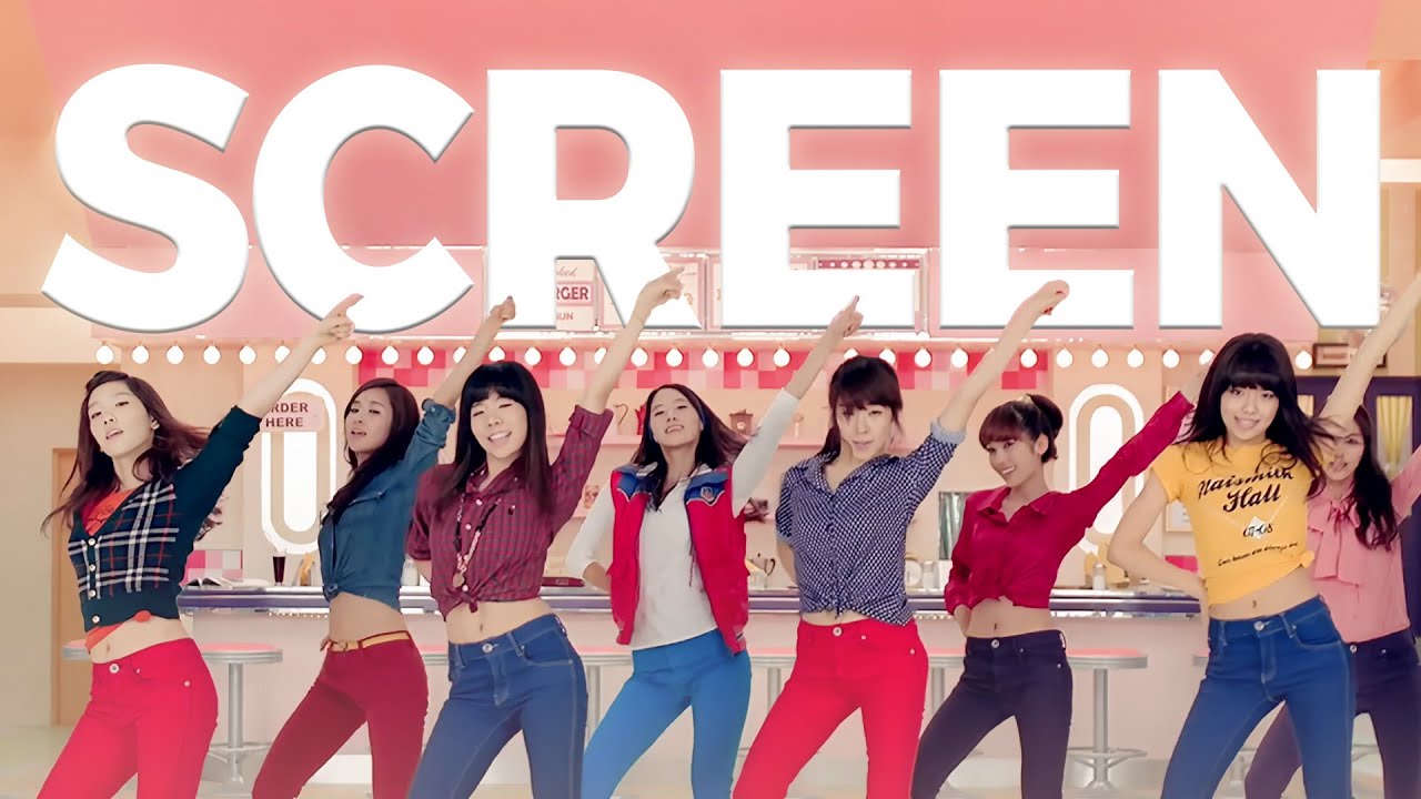 DANCING QUEEN SCREEN TIME DISTRIBUTION - GIRLS' GENERATION