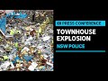 IN FULL: NSW Police speak after body of woman found in rubble of townhouse explosion | ABC News