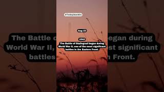 August 23, 1942 - The Battle of Stalingrad began during World War II