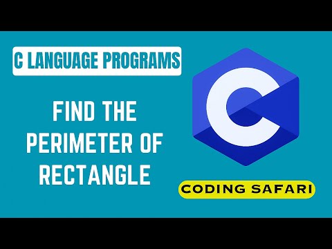 Find the Perimeter of Rectangle | C Language Programs | Visual studio code | Coding Safari