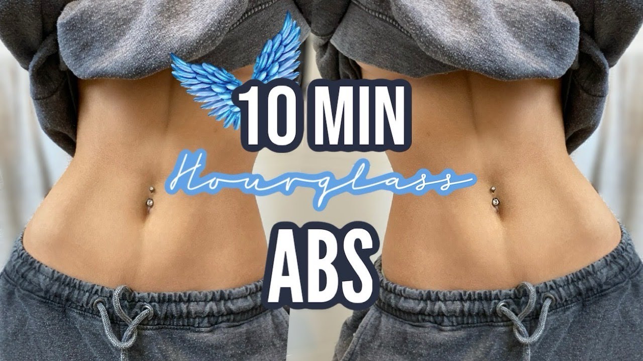 MY 10 MINUTE AT HOME AB WORKOUT FOR A TINY WAIST! 