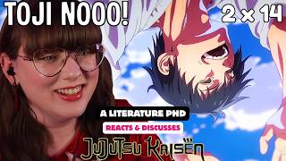 FIRST REACT to Jujutsu Kaisen as a Literature PhD | 2x14 React & Discussion