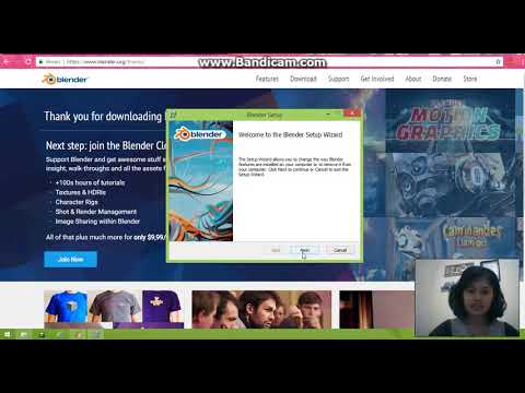 download dan cara instal blender