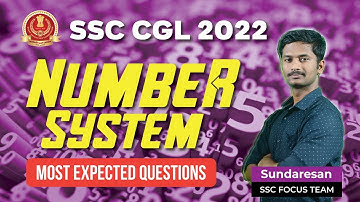 SSC CGL 2022 | Number System | Most expected questions | VERANDA RACE SSC