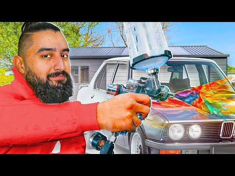I Painted My Car By Myself *crazy color*