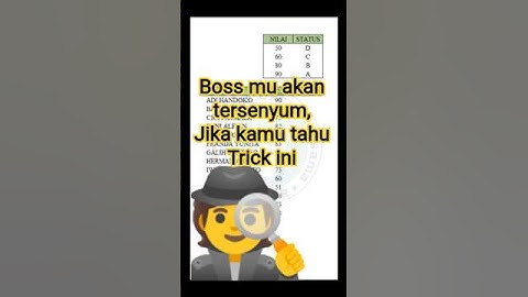 Gunakan Tips ini, dan kamu akan Lupa, apa itu VLOOKUP #excel