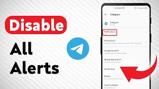 How to Disable All Notifications On Telegram (Updated)