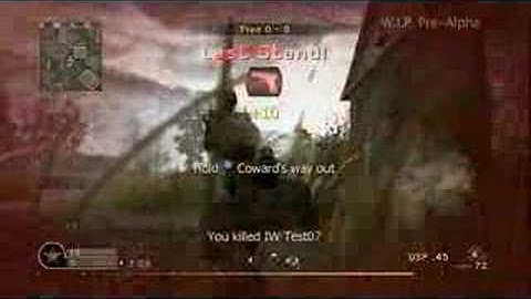 COD4- PRE-ALPHA-VERSION TRAILER-"LASTSTAND"