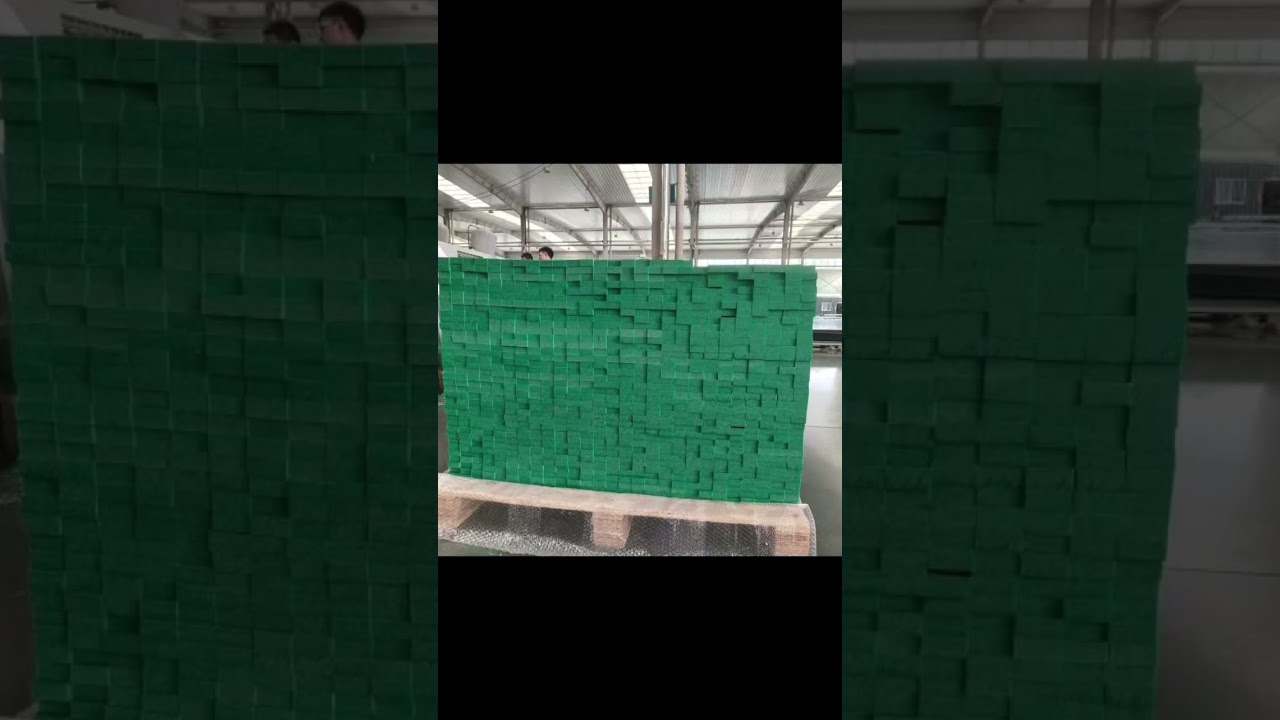 Green Polyethylene Pads 