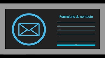 Como Hacer Un Formulario Básico Responsivo Solo Con HTML Y CSS Fácil Y Sencillo.