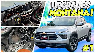 PRIMEIROS UPGRADES da nossa MONTANA LT! Projeto Montana Turbo #1