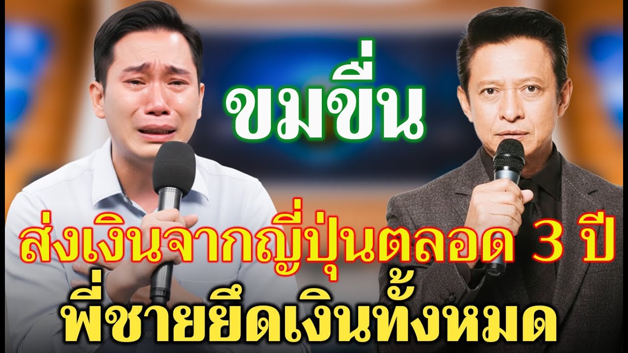 น้องชายทำงานญี่ปุ่น 3 ปี ส่งเงินให้แม่ แต่พี่ชายฮุบหมด เกิดอะไรขึ้น