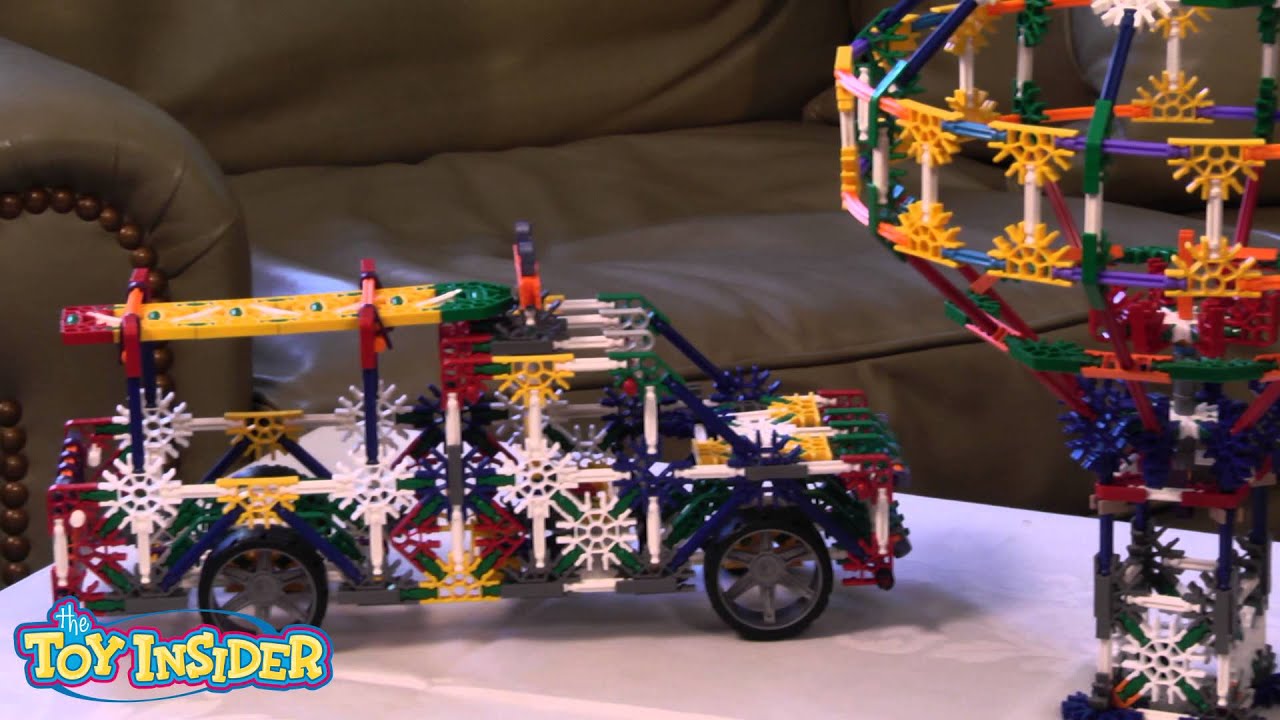 K Nex 70 Model Building Set Review By The Toy Insider Kids Youtube