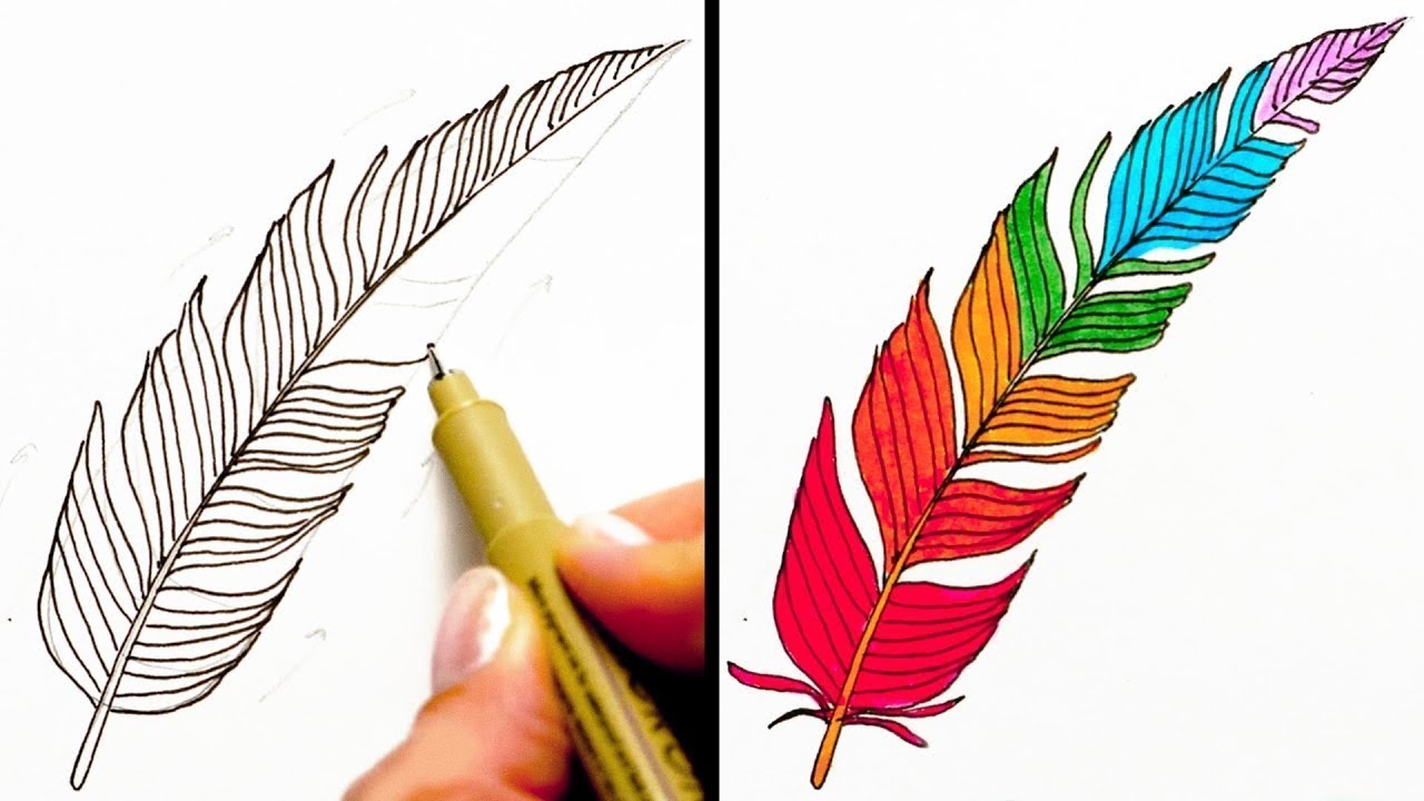 28 DIBUJOS FÁCILES Y DIVERTIDOS - YouTube