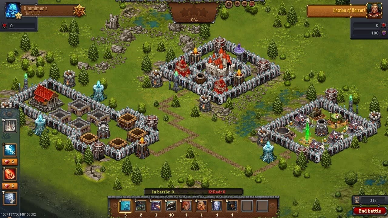 Throne Rush: Bastion of Horror - Level 11