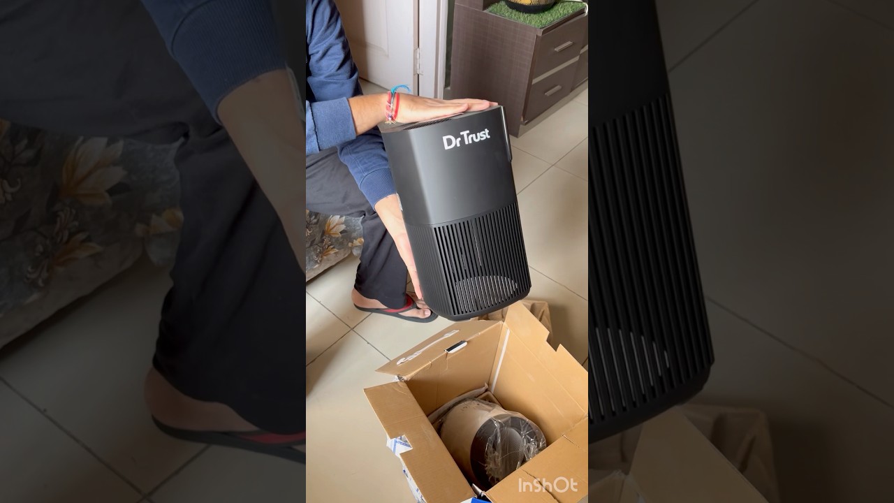 UNBOXING - Dr Trust Zurich Air Purifier  