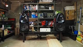 Genelec 1022B In Garage