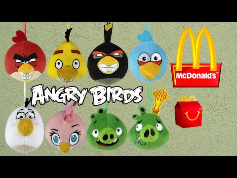 angry birds mcdonalds plush