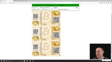 Bitcoin: Create a Paper Wallet using Bitaddress.org