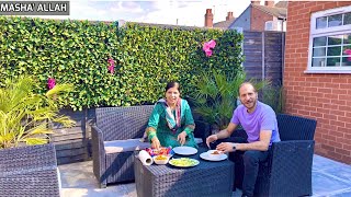 Mrs Begums Desi Khana In The Garden On A Beautiful Sunny Day **Perfect**