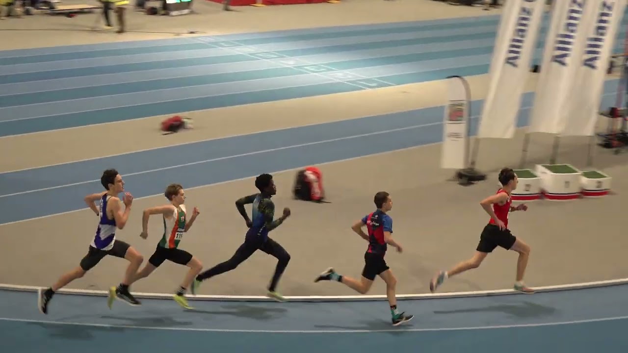 Belgique Louvain Championnat LBFA 400 Mètres 3ème Janvier 2025