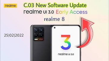 Realme 8 realme UI 3.0 New Update | Realme 8 C.03 Beta Update | New Hidden Features #realmeui3.0
