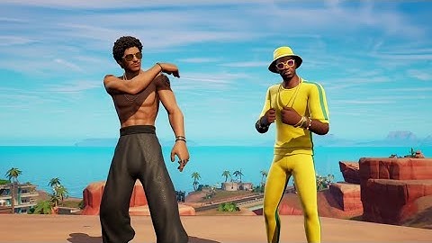 FORTNITE & SILK SONIC - BRUNO MARS ET ANDERSON .PAAK TRAILER