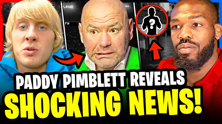 BREAKING! Paddy Pimblett REVEALS SHOCKING NEWS, Jo...