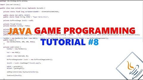 Java Game Programming #8 - Loading in our SpriteSheet!