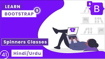 Bootstrap Tutorial In Hindi | Bootstrap 5 Spinners Class Tutorial | Bootstrap 5 Tutorial In Hindi
