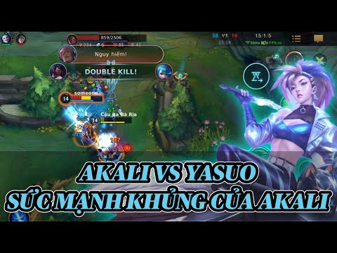 Video [LMHT: Tốc Chiến] Akali kèo với Yasuo | Sức mạnh khủng... - youtube