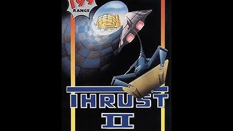 Commodore 64 Tape Loader Firebird Thrust II 1988