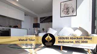 ［Austrump Hosting Virtual Tour] 3606/60 Abeckett Street Melbourne, VIC 3000 For Lease