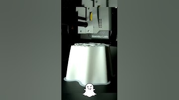300x Ghost with Legs 3D Printing #shorts