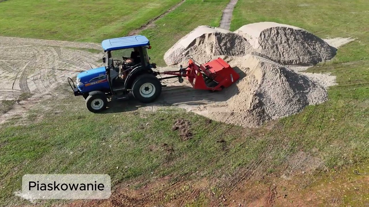 Remont głównego boiska w Nowogardzie - postęp prac na stadionie