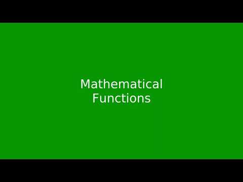 Chapter 4: Mathematical Functions in Java