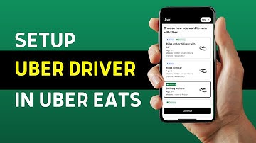 How to Setup Uber Driver App for Uber Eats (2025 GUIDE)