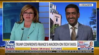 Rep. Ro Khanna on Fox News, Sunday Mornings with Maria