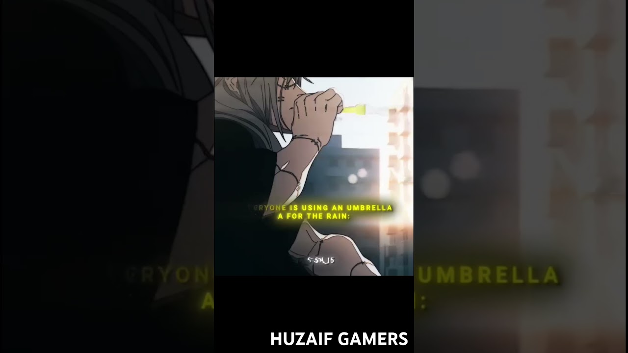 Anime no umbrella #viralshort #anime #jjk #gojo #saturo #music #phonk