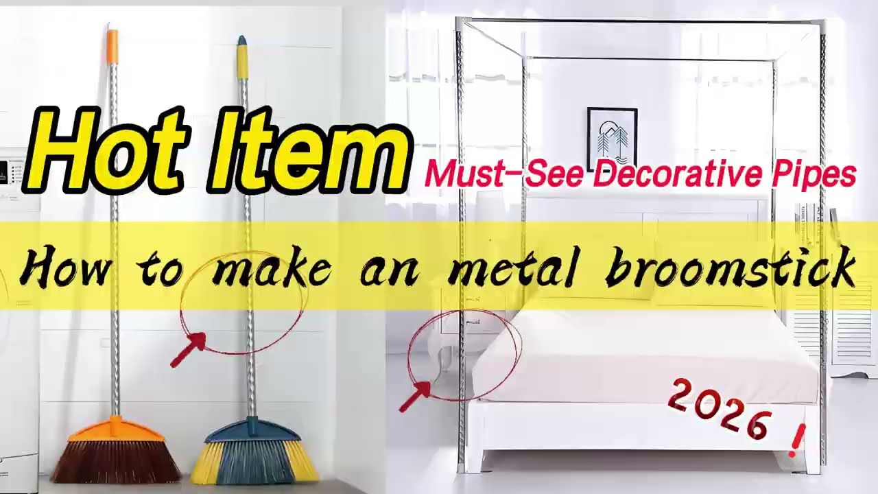 How to make an metal broomstick?
