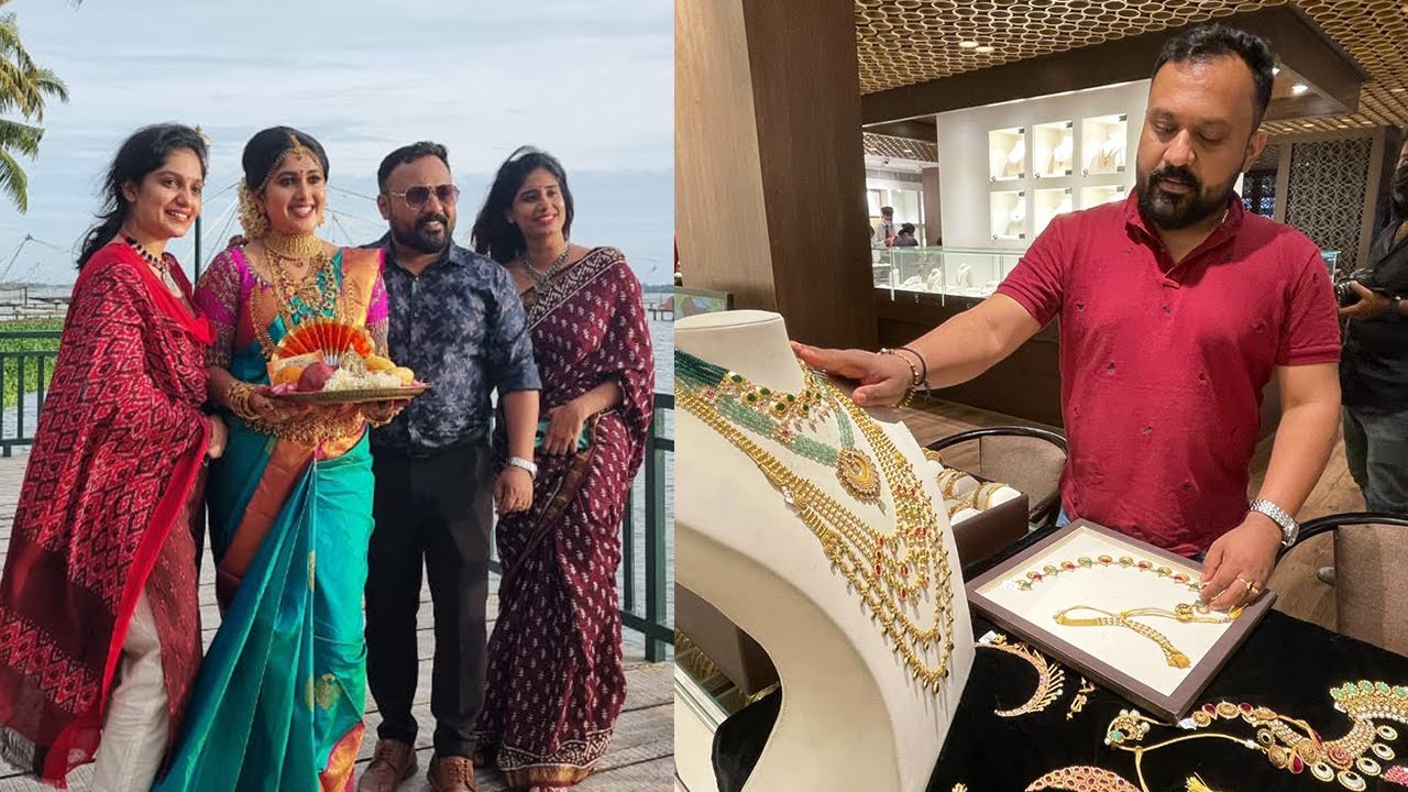 Bridal makeover shoot Vikas Vks I Kerala wedding gold making and selections tips I Clarus Jewellery